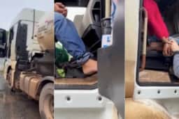 MA: Caminhoneiro é dopado, amarrado e tem carga roubada