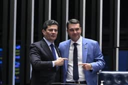 Sergio Moro lança pré-candidatura no Paraná com presença de Flávio