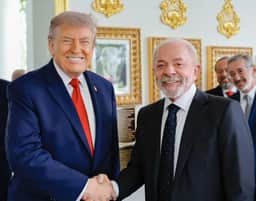 Trump fala sobre reunião e classifica Lula como "muito dinâmico"