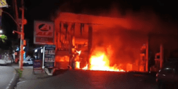 Bomba de combustível explode após perseguição na Grande BH