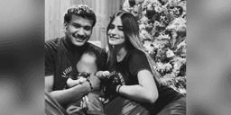 Jogador Hector Bello e sua família, em imagem postada no Instagram; mulher do atleta morreu em terremoto na Venezuela — Foto: Reprodução/Redes sociais