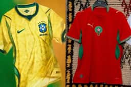 Brasil estreia na Copa com uniforme clássico
