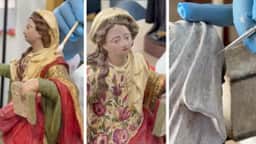 Esculturas sacras de Aleijadinho são restauradas em Ouro Preto