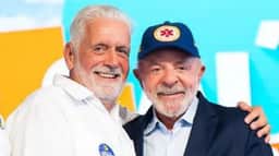 Em BH, Lula ignora operação da PF contra Jaques Wagner