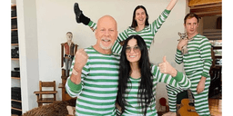 Demi Moore homenageia Bruce Willis no Dia dos Pais nos EUA