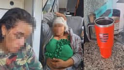 DF: homem é preso por agredir mulheres com copo térmico