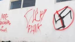 Homem é preso em Varginha por pichar símbolos nazistas