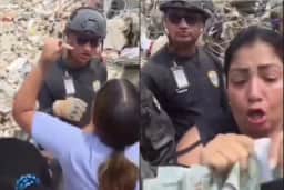 Policiais venezuelanos são expulsos por roubo em escombros de terremoto
