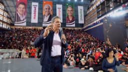 PT confirma Haddad ao governo de SP em ato com Lula e Alckmin