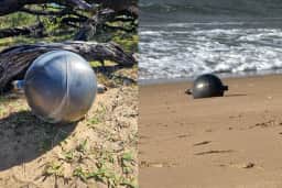 Esferas metálicas aparecem em praia e causam estranheza na Austrália