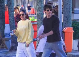 Bruna Marquezine curte manhã com Shawn Mendes no Rio
