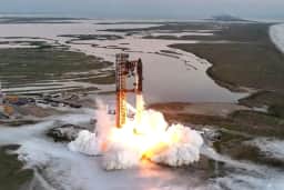 SpaceX fará novo teste com megafoguete de Elon Musk nesta quinta