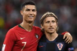 Duelo entre Cristiano Ronaldo e Modrić marca o fim de uma era na Copa