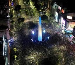 Virada leva festa histórica a Buenos Aires