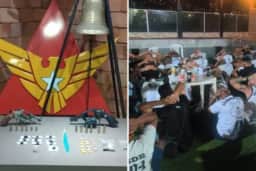 Churrasco da Galoucura termina com homem preso e adolescente apreendido