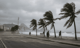 Inmet alerta para ventos de até 60 km/h em mais de 70 municípios