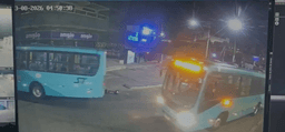 Idoso morre atropelado por ônibus em Ribeirão das Neves