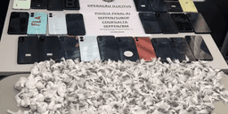 Polícia Penal apreende 26 celulares e 340 trouxinhas de drogas em presídio do RJ