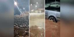 Chuva forte causa inundações e enxurradas em cidades de Minas
