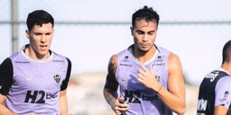 Thiago Borbas e Reinier - Foto: Pedro Souza / Atletico
