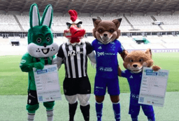 TRE-MG leva mascotes ao Mineirão pela colinha na eleição