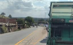Acidente deixa BR-381 com congestionamento intenso na Grande BH