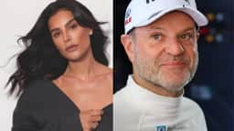 Cíntia Chagas assume namoro com Rubens Barrichello durante viagem pela Itália