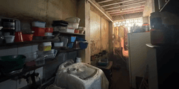 Local onde as idosas viviam em Belo Horizonte — Foto: TV Globo