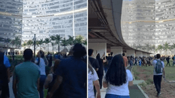 Prédio da Cidade Administrativa em BH é evacuado após alarme de incêndio