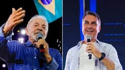 Lula e Flávio encerram campanhas em SP e Rio na véspera do primeiro turno