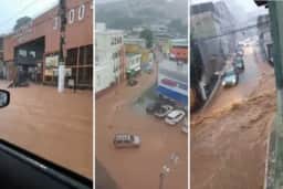 Após alagamentos, Nova Lima segue em alerta para chuva e granizo