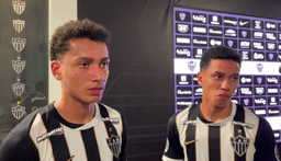 Atlético revela gêmeos com foco no profissional