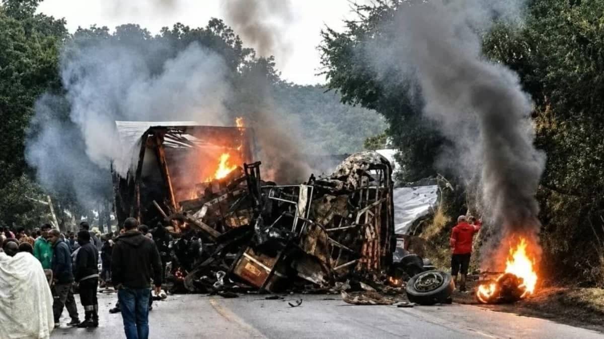 BR-251 tem acidente com ao menos oito mortos