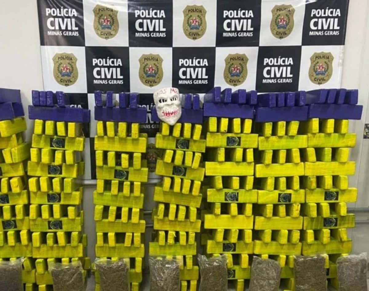 Polícia Civil prende jovem com 350 kg de maconha