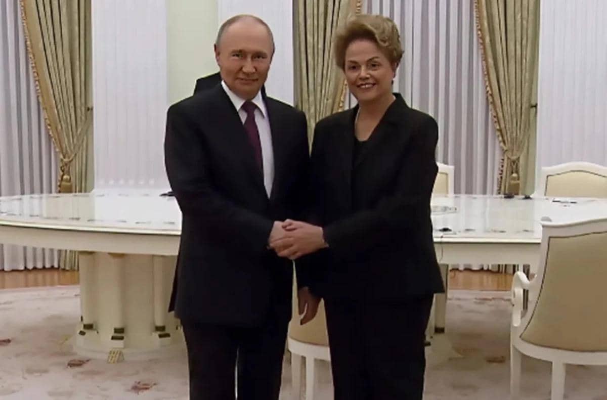 Dilma celebra reunião com Putin em Moscou