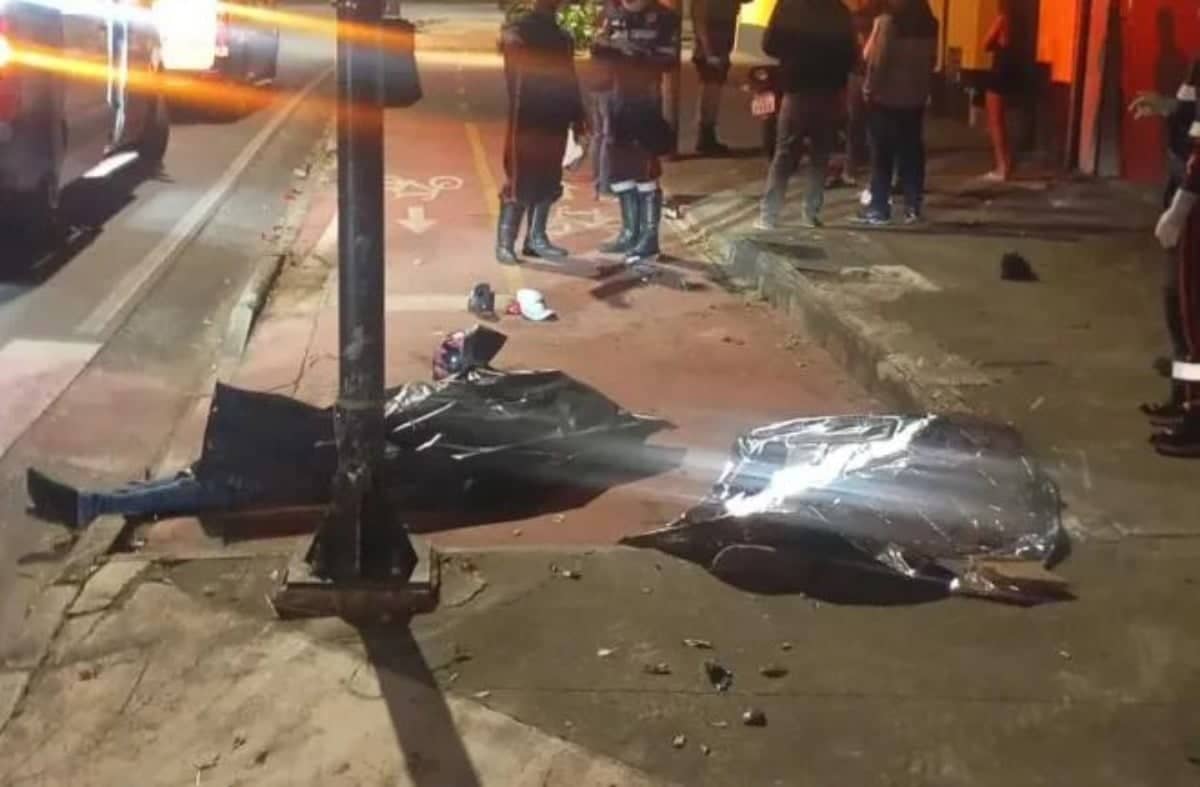 Samu confirma mortes em acidente de moto em BH