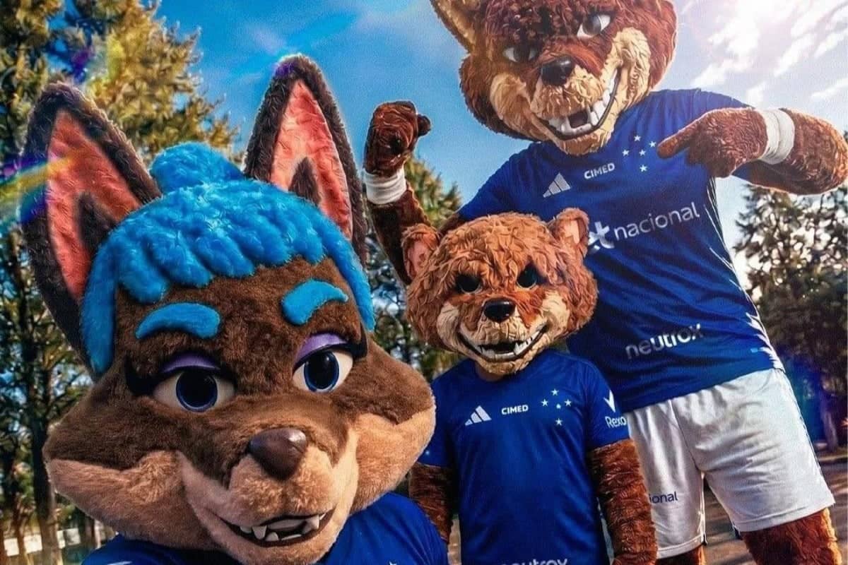 Cabulosa é a nova mascote do Cruzeiro