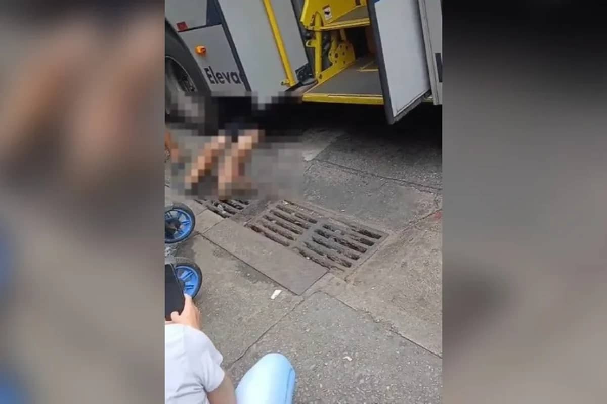 Idoso é atropelado por ônibus no Centro de BH