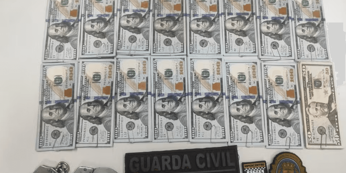 Homem é preso por furto de US$ 16 mil no Centro de BH 