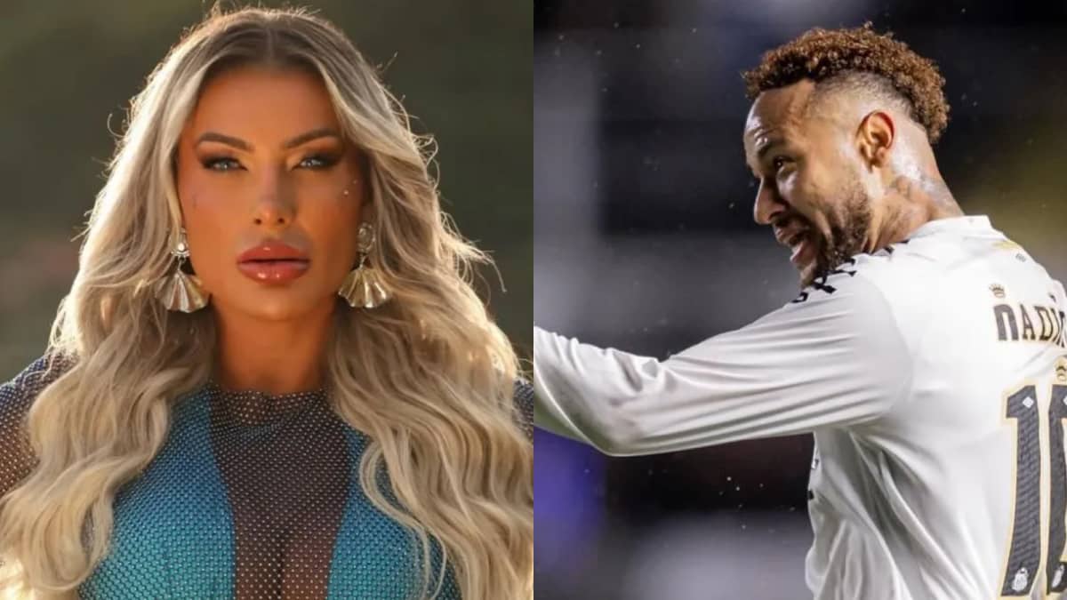 Andressa Urach relembra affair com Neymar e dá recado para a Copa