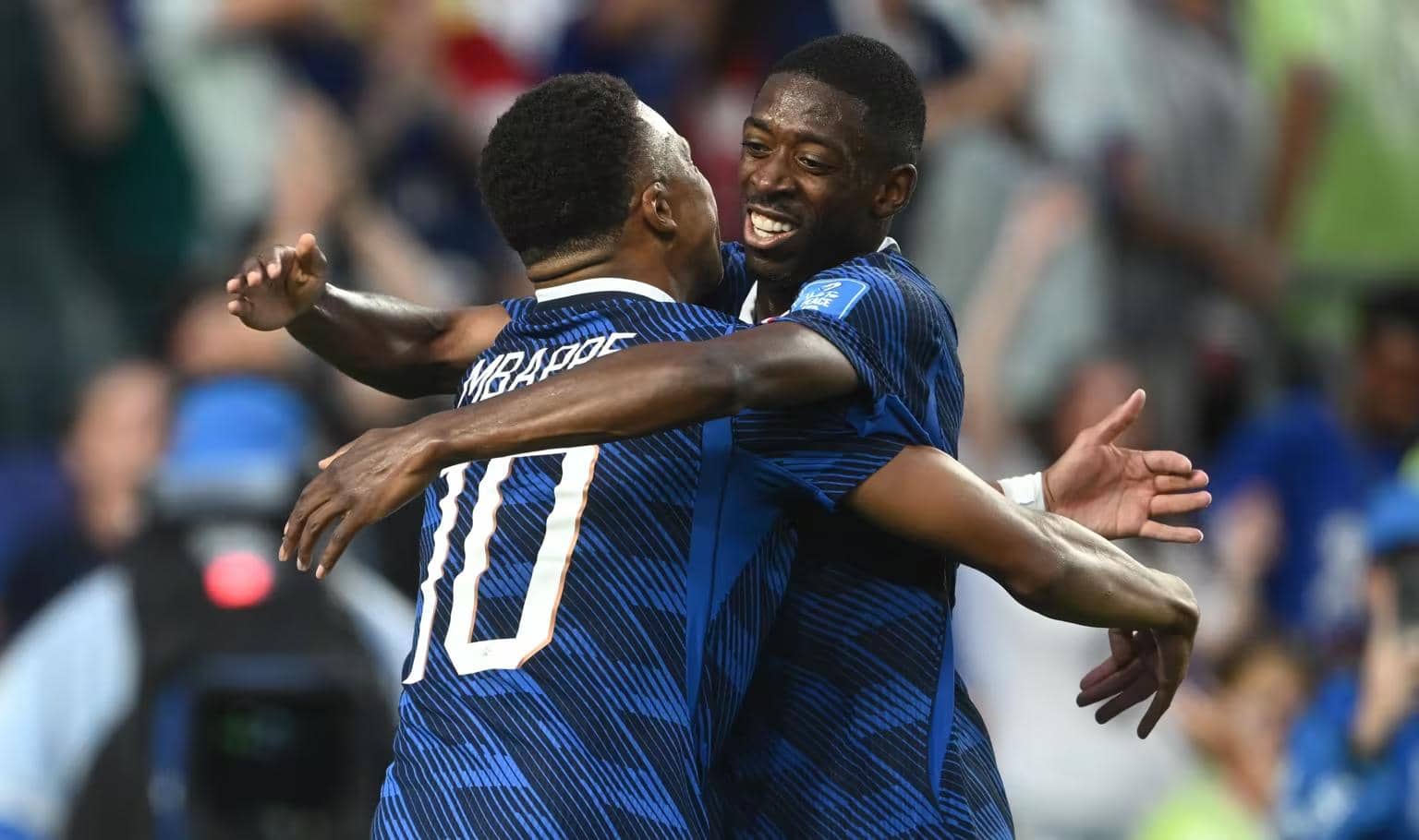 Mbappé e Dembélé formam ataque melhor que 46 das 48 seleções da Copa