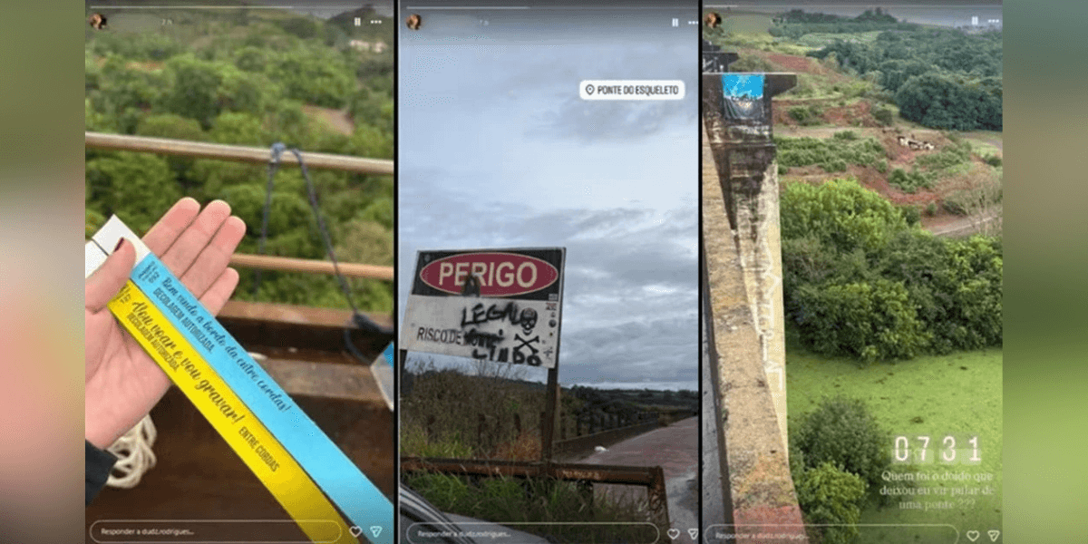 Jovem postou preparação para salto antes de acidente fatal em SP