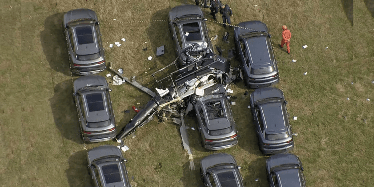 Seis pessoas morrem em acidente com 2 helicópteros no Rio de Janeiro