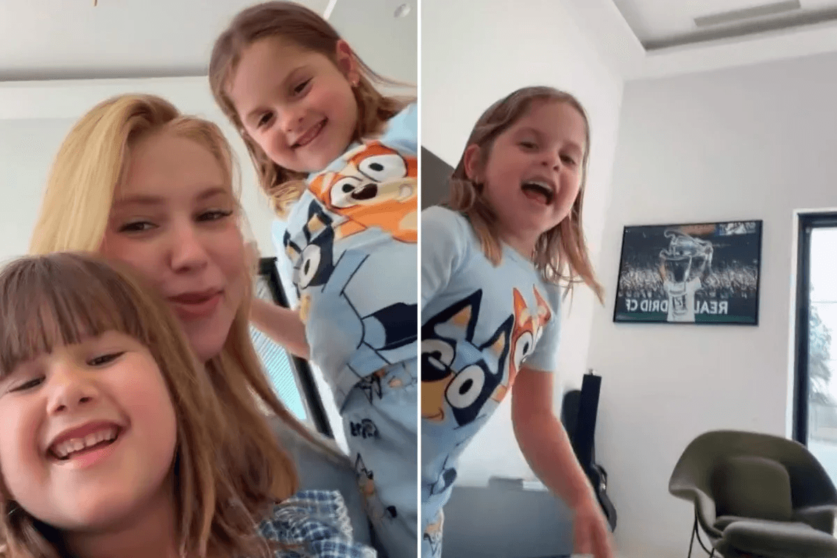 Virginia posta vídeo das filhas na casa de Vini Jr.
