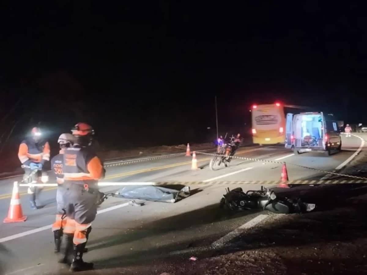 BR-381 registra morte de motociclista após colisão com caminhão em Minas
