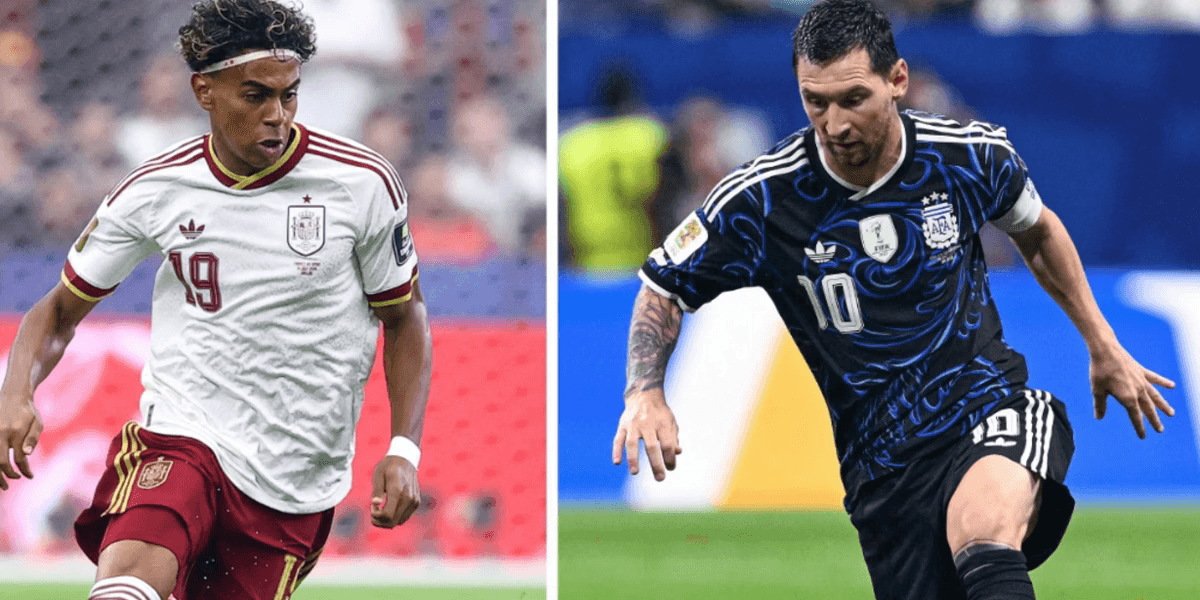 Messi e Yamal disputam protagonismo na final entre Espanha e Argentina