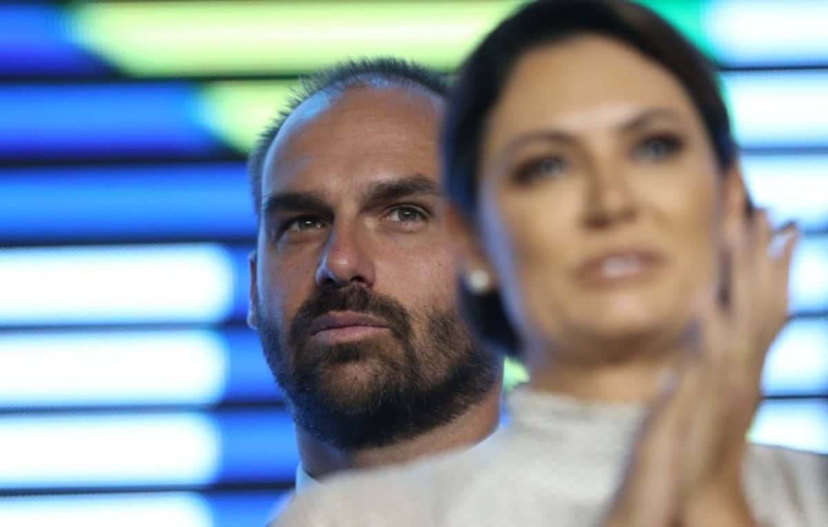 Eduardo Bolsonaro chama vídeo de Michelle de "imaturidade" política