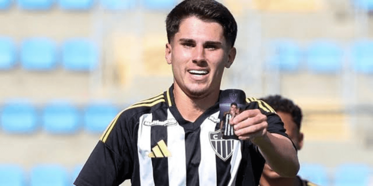 Gutte é relacionado pelo Atlético e pode estrear entre os profissionais