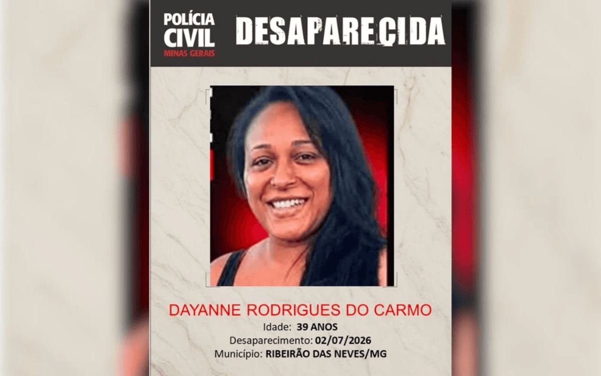 Ex-esposa do goleiro Bruno está desaparecida há dois dias