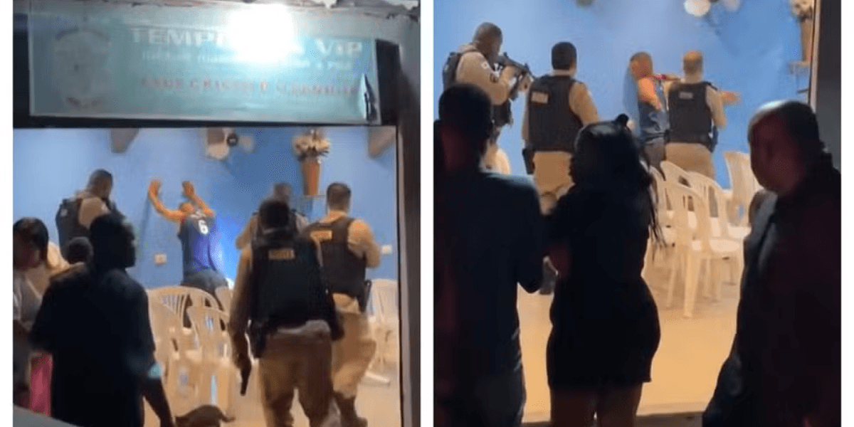 Homem mata ex durante ligação com a PM e é preso dentro de igreja em Nova Lima